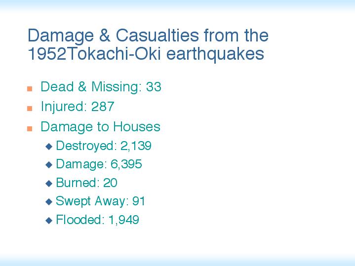 damage and casualties